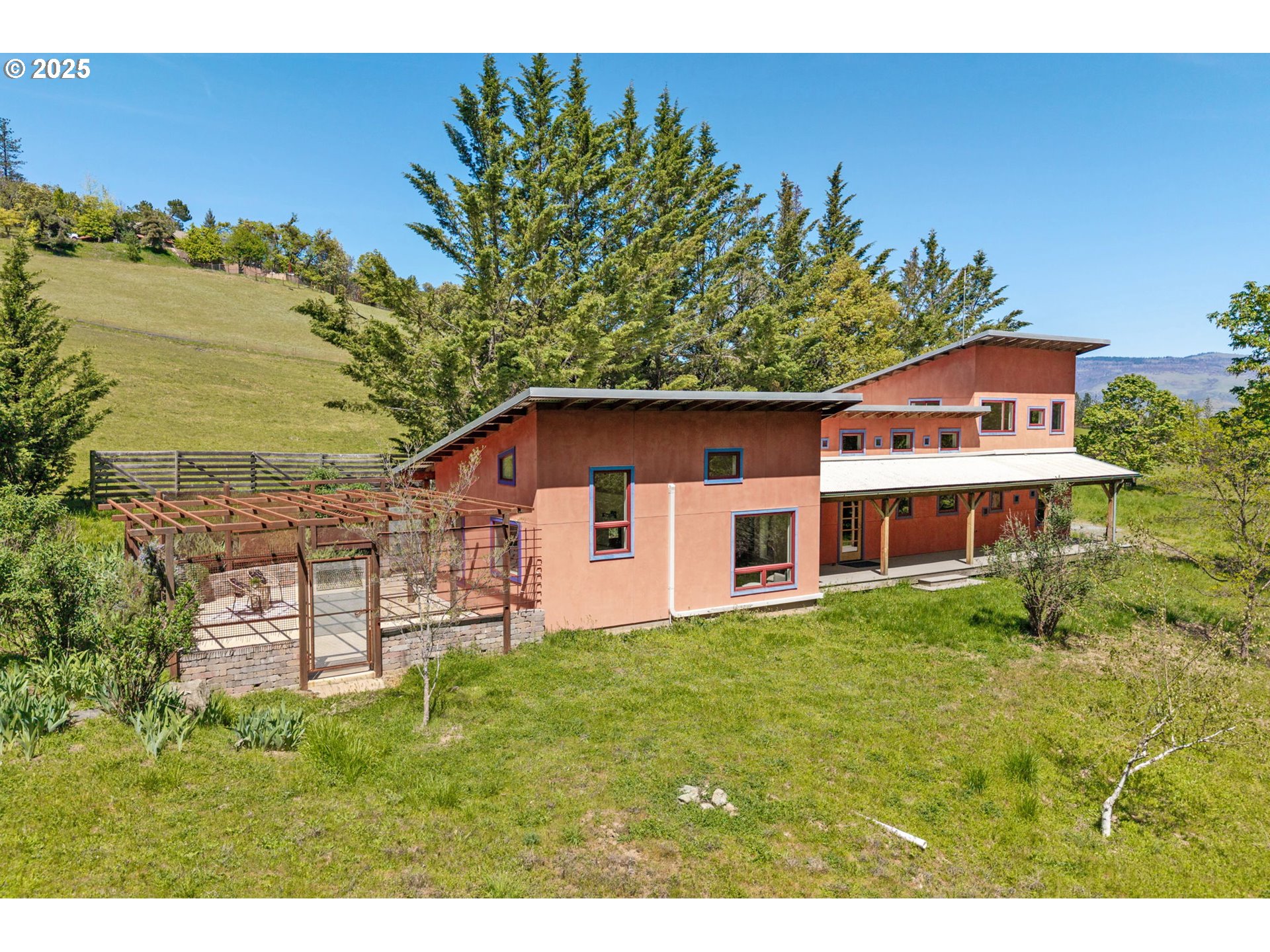 1848 Anderson Creek Road Talent, OR 97540 - Photo 46 of 48 a house view with a garden space
