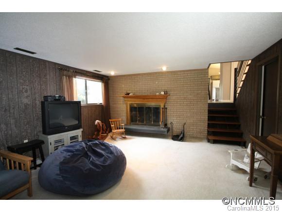 1201 New Market Road Tryon, NC 28782 - Photo 14 of 19 a living room with furniture a fireplace and a flat screen tv