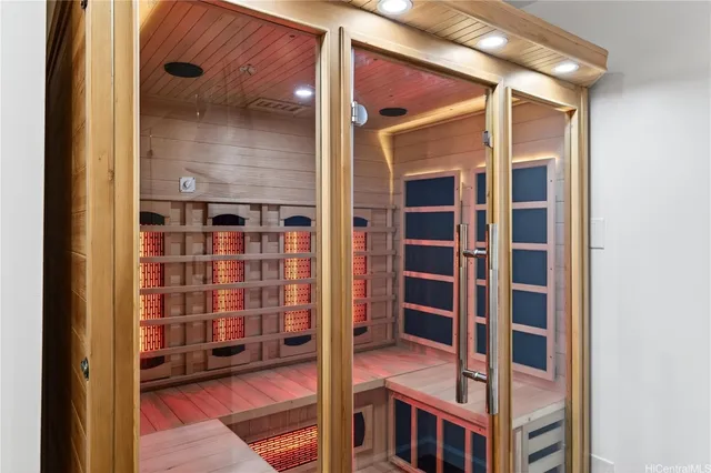 a view of front door of house