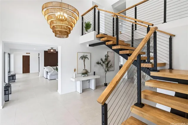 a view of entryway and hall