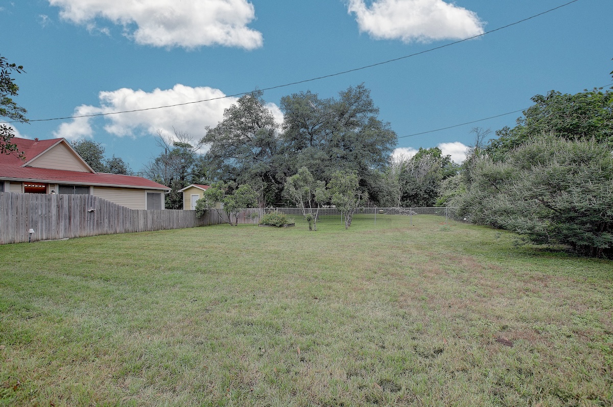1708 Olive Street Georgetown, TX 78626 - Photo 32 of 40 a view of a house with a backyard