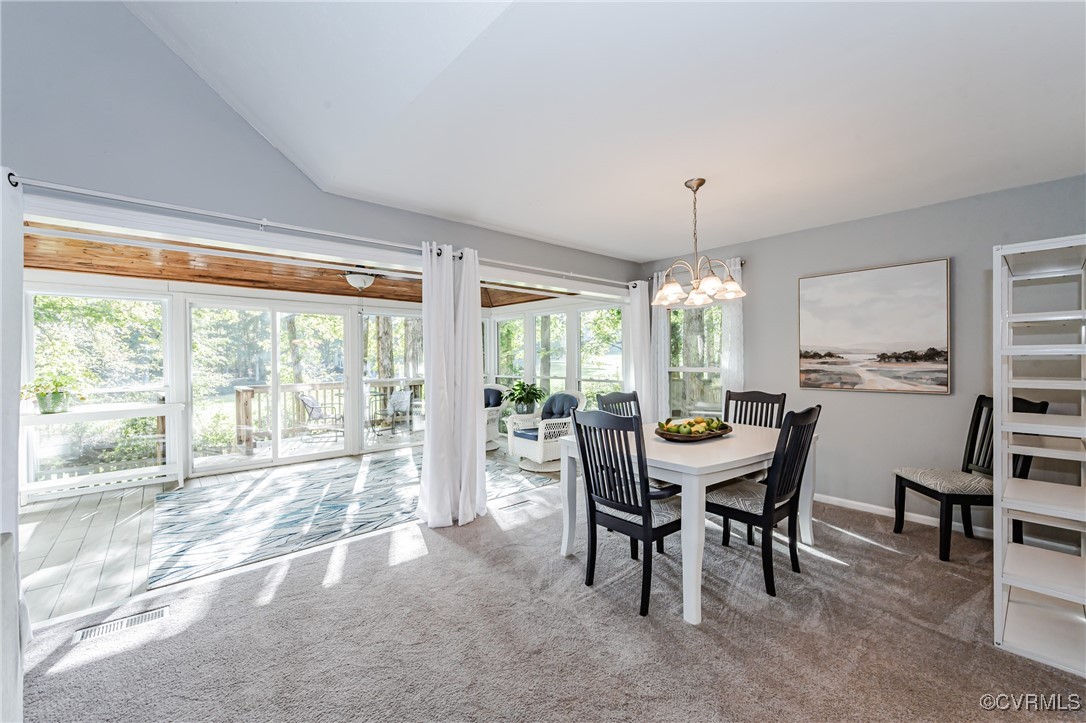 3100 3 Bridges Road Midlothian, VA 23112 - Photo 12 of 48 a view of a dining room with furniture window and outside view