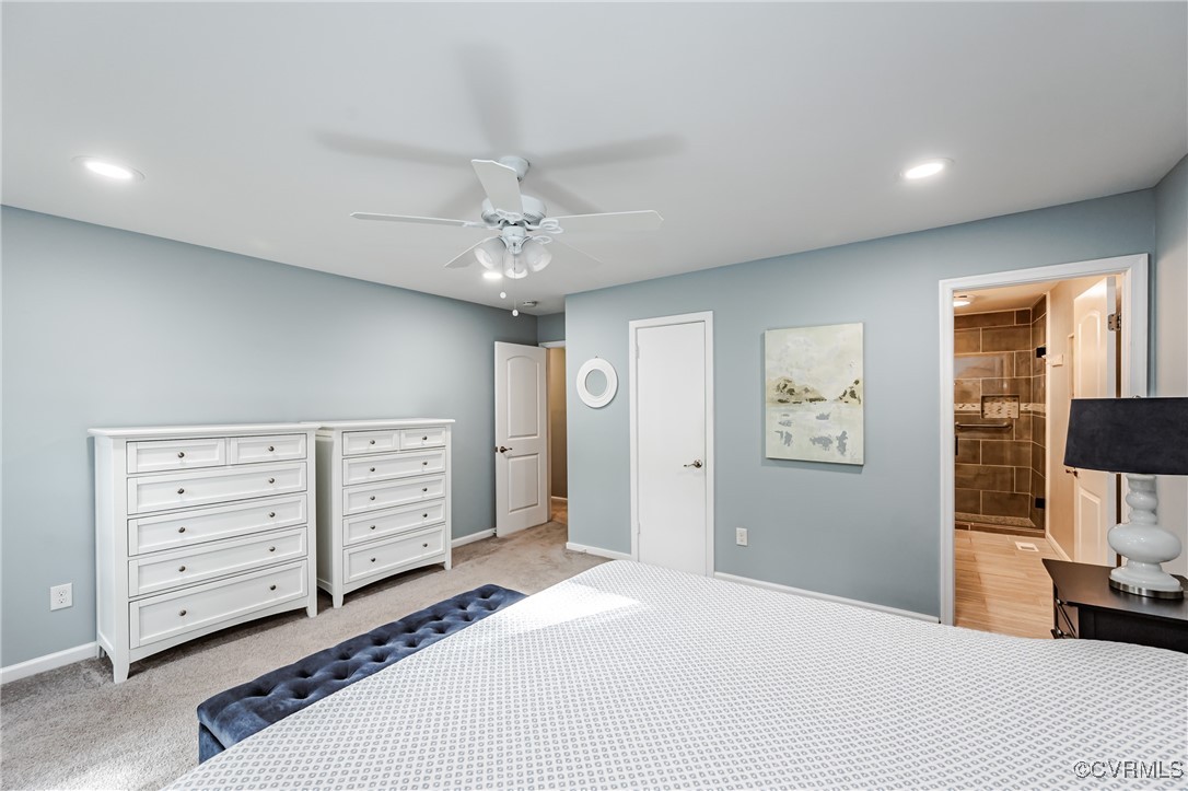 3100 3 Bridges Road Midlothian, VA 23112 - Photo 23 of 48 a bedroom with a bed and cabinets
