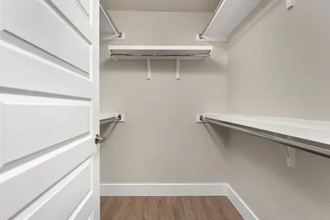 a view of walk in closet
