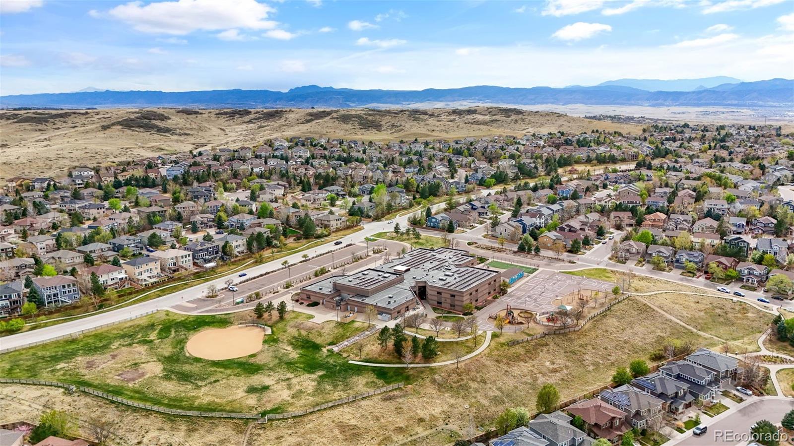 10665 Evondale Street Highlands Ranch, CO 80126 - Photo 42 of 45 a view of a city