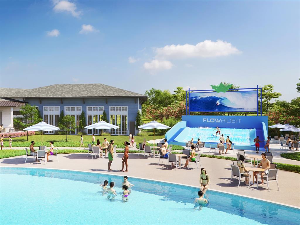 425 Magellan Road Seagoville, TX 75159 - Photo 23 of 36 a view of a swimming pool with outdoor seating