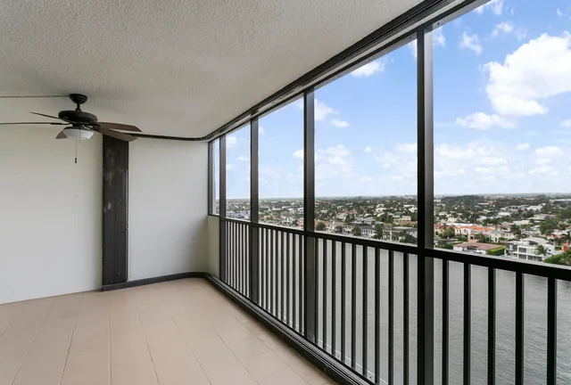 a view of a city from a window