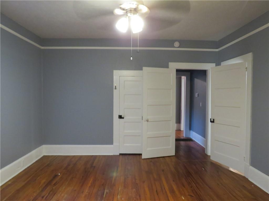 126 Marshall Street Cedartown, GA 30125 - Photo 9 of 12 wooden floor in an empty room