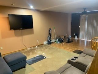 69 Ellis Road Southbridge, MA 01550 - Photo 4 of 8 a living room with furniture and a flat screen tv