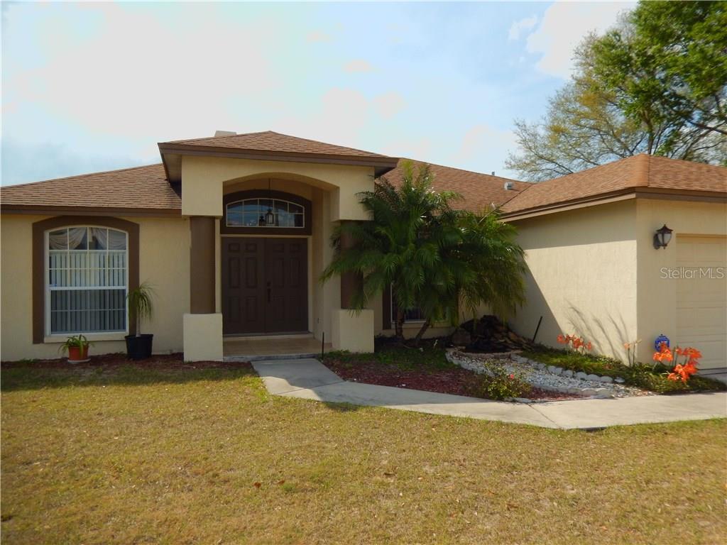 5504 North Socrum Loop Road Lakeland, FL 33809 - Photo 1 of 1 FRONT ELEVATION OF THE HOUSE!