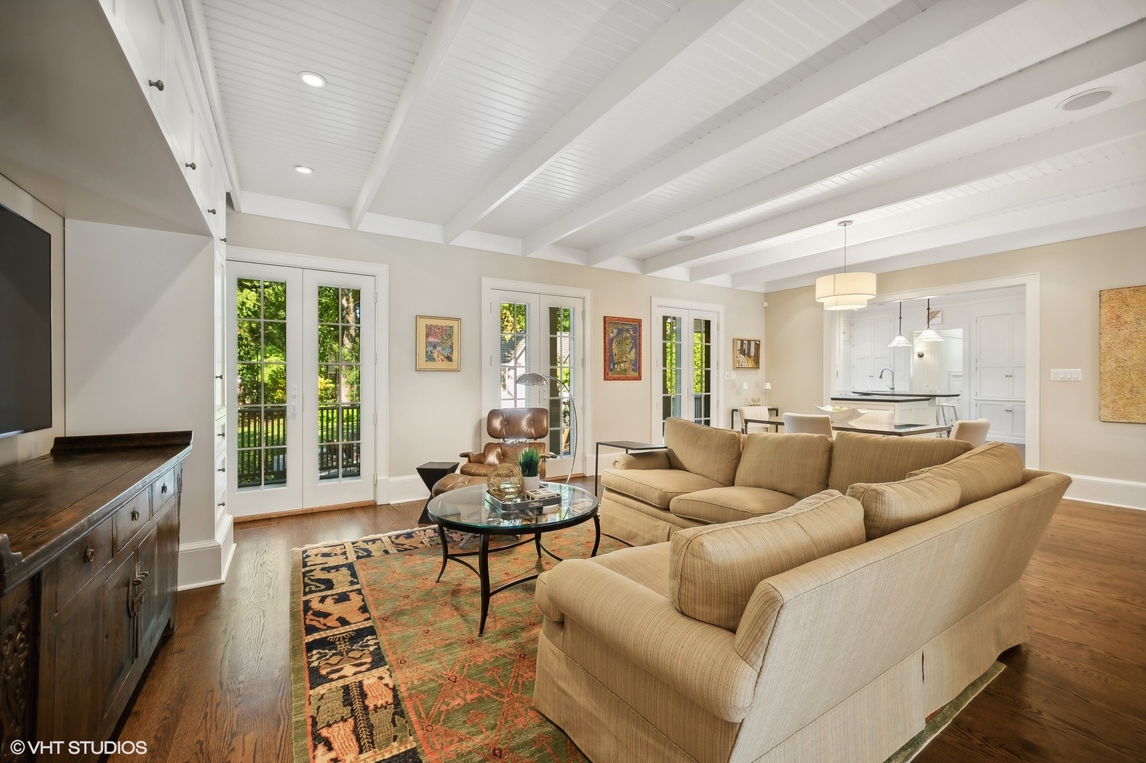 1015 Dinsmore Road Winnetka, IL 60093 - Photo 19 of 46 a living room with furniture and a wooden floor