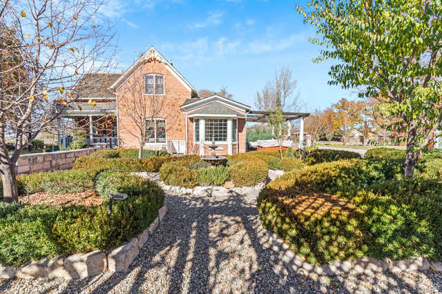 390 North 100 West Monroe, UT 84754 - Photo 52 of 167 Rear view of house with brick siding