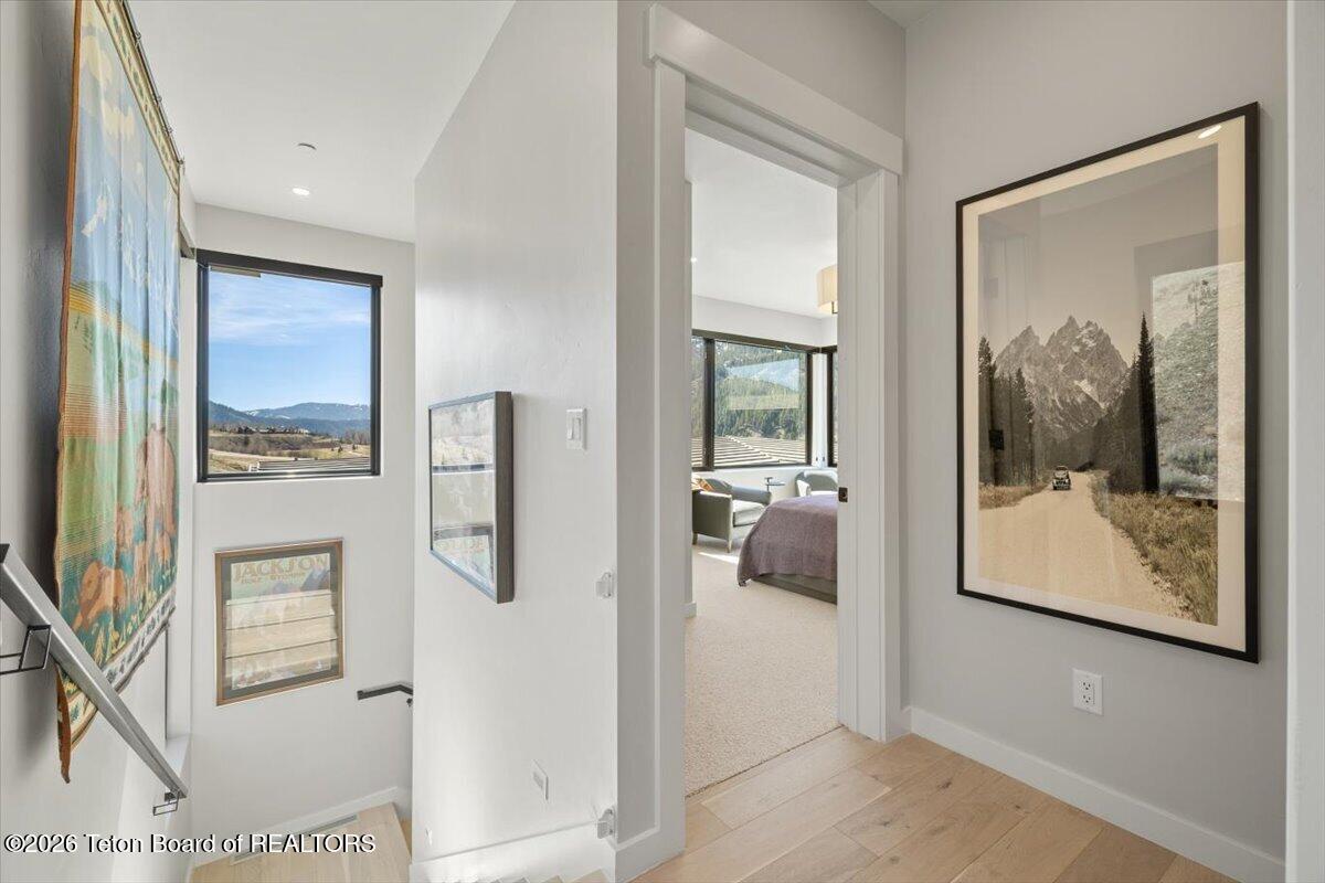 14270 Wagon Road Jackson, WY 83001 - Photo 16 of 29 Staircase from Main Level