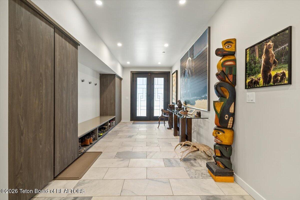 14270 Wagon Road Jackson, WY 83001 - Photo 20 of 29 Mudroom/Entry from Driveway