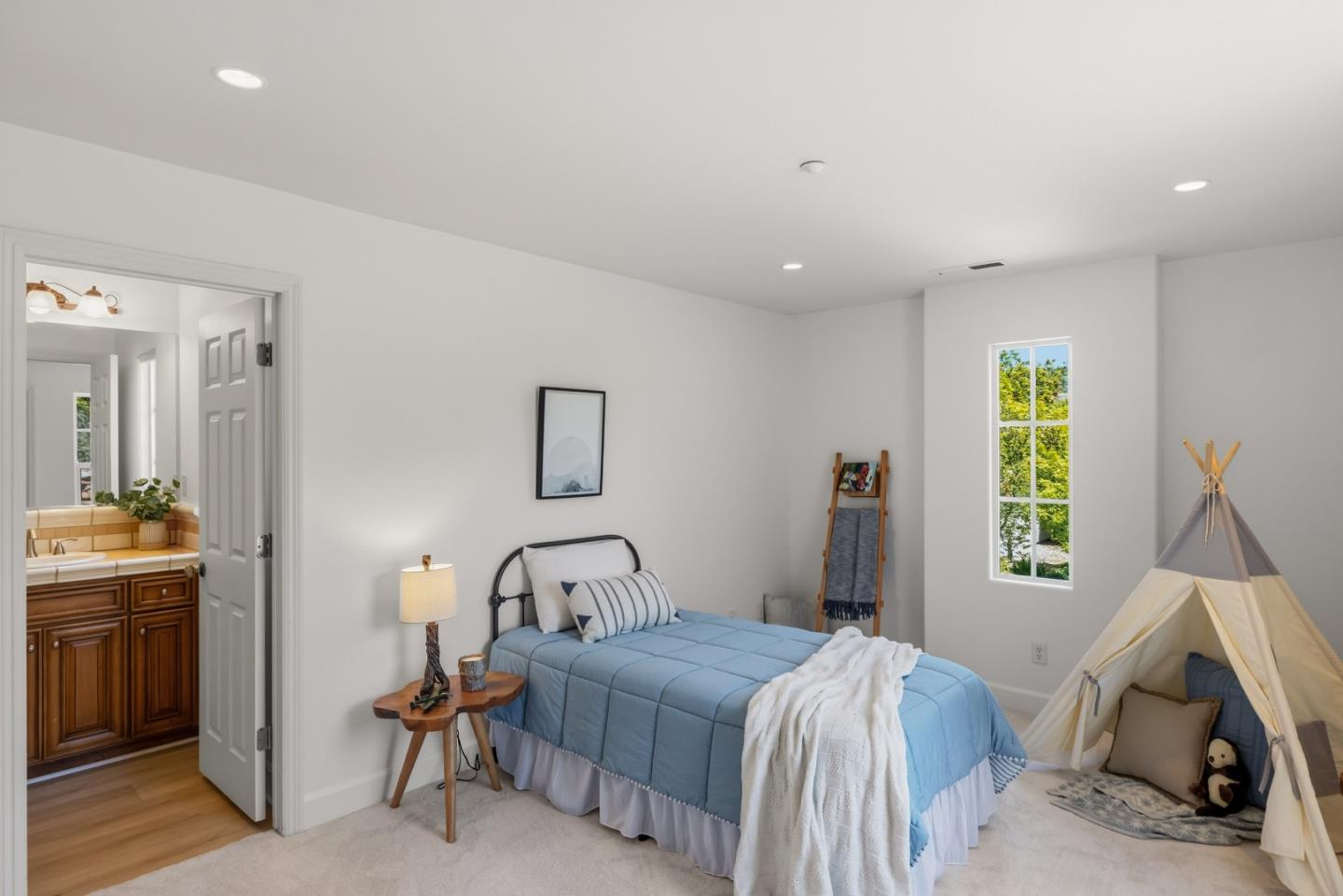 302 Pasadera Drive Monterey, CA 93940 - Photo 21 of 40 a bedroom with a bed and a window
