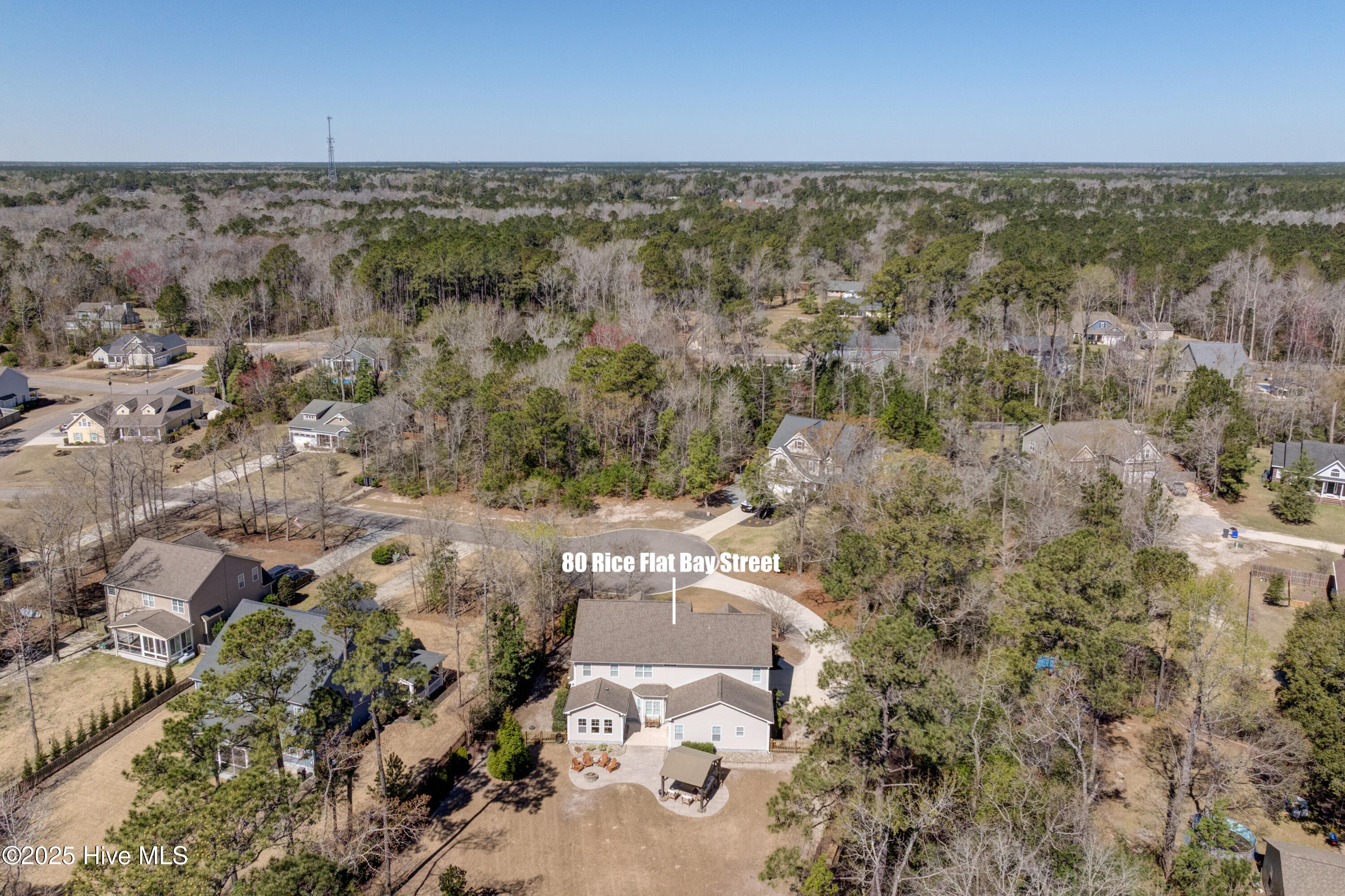80 Rice Flat Bay Street Hampstead, NC 28443 - Photo 88 of 95 80RiceFlatBayDrone-8
