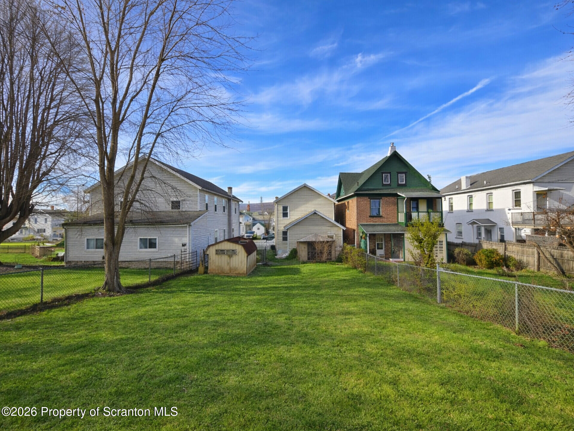 321 Prospect Avenue Scranton, PA 18505 - Photo 13 of 13 a front view of a house with a yard