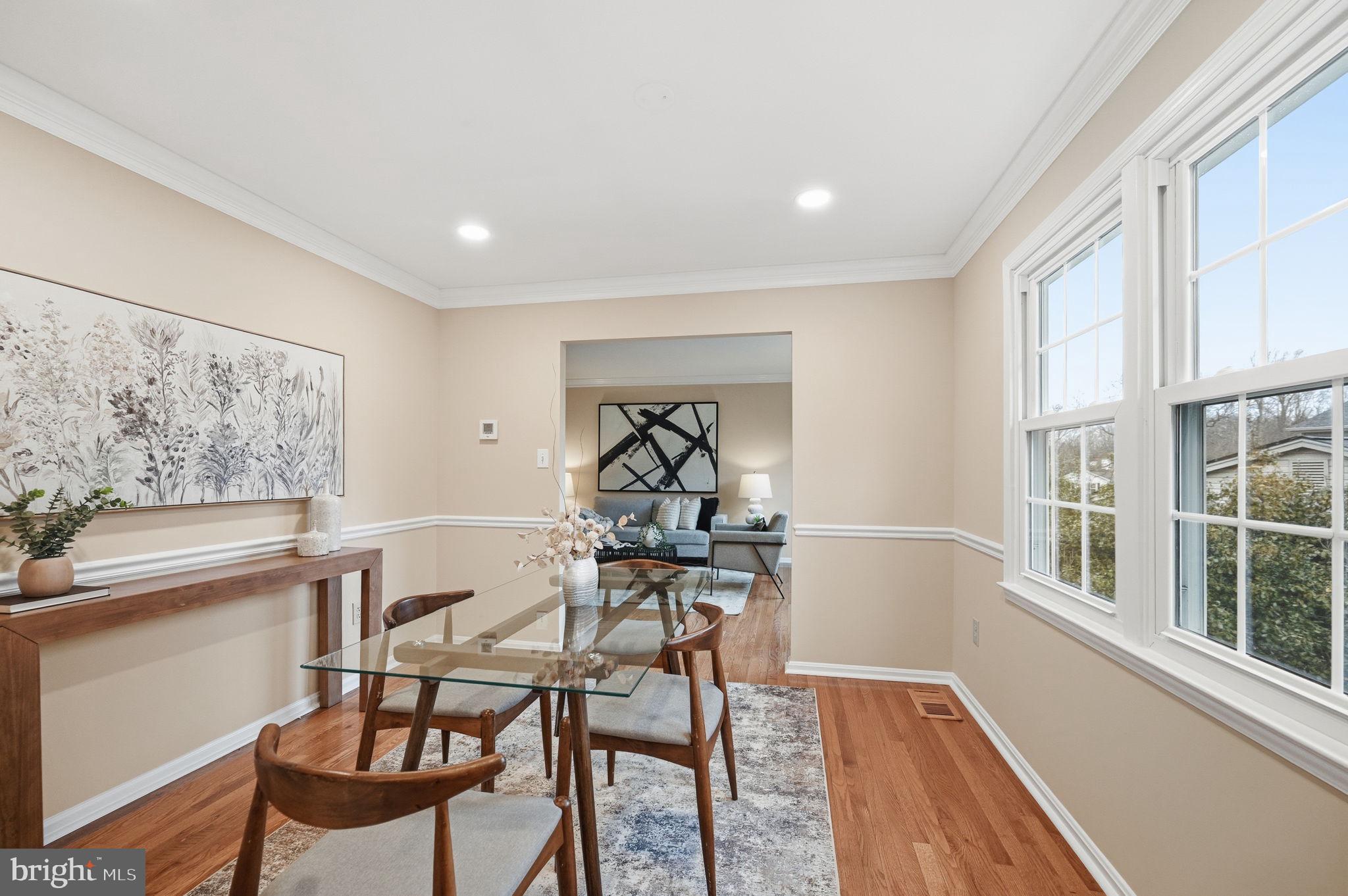 9322 Elk Drive Springfield, VA 22153 - Photo 8 of 43 a view of a livingroom with furniture window and outside view