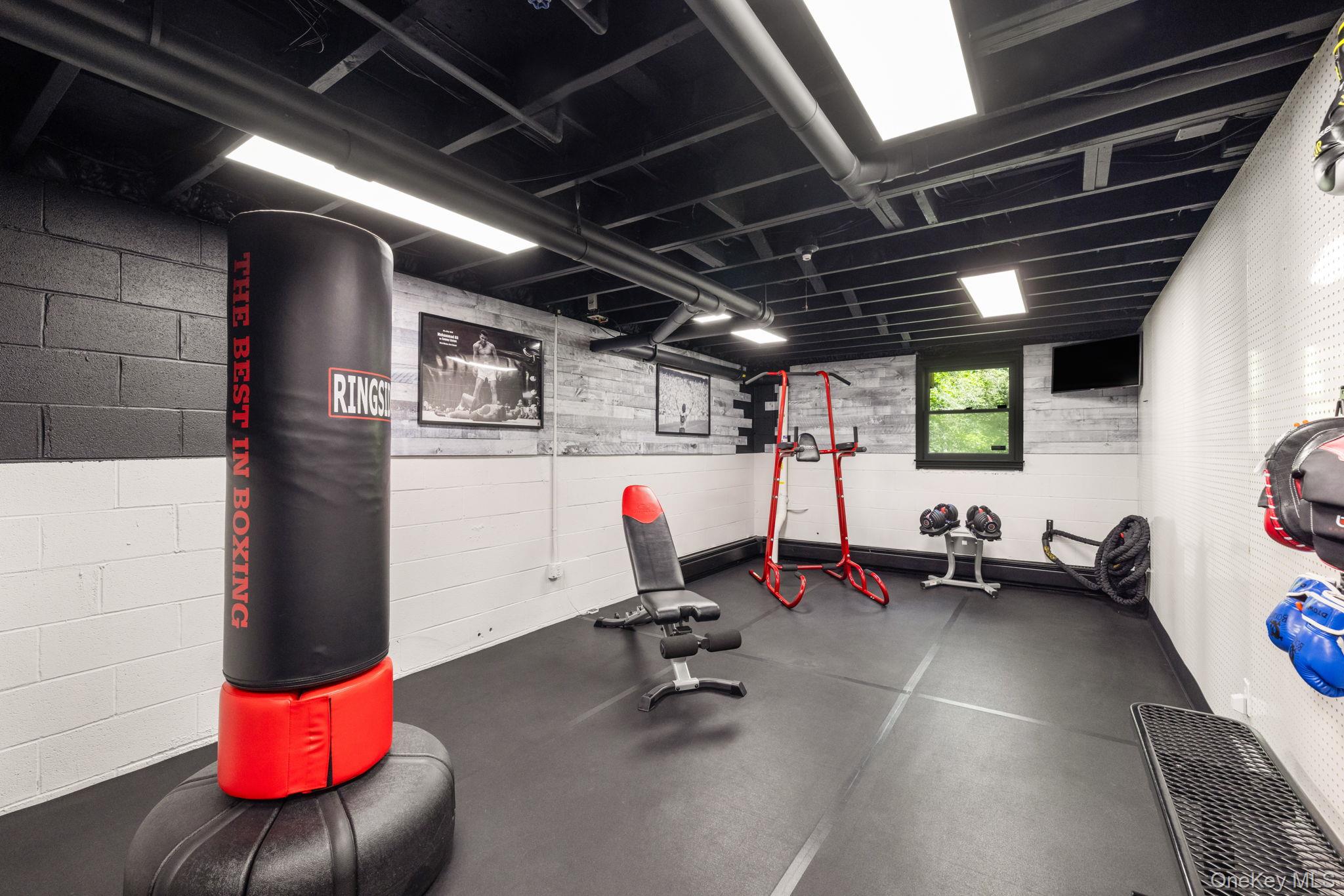 2 Logging Road Waccabuc, NY 10597 - Photo 38 of 46 a view of a room with gym equipment