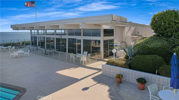 a view of a balcony