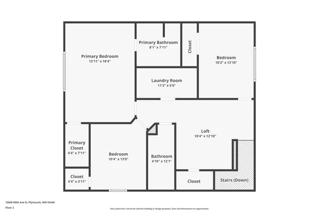 $2,545 | 15640 60th Avenue North, Plymouth, MN 55446