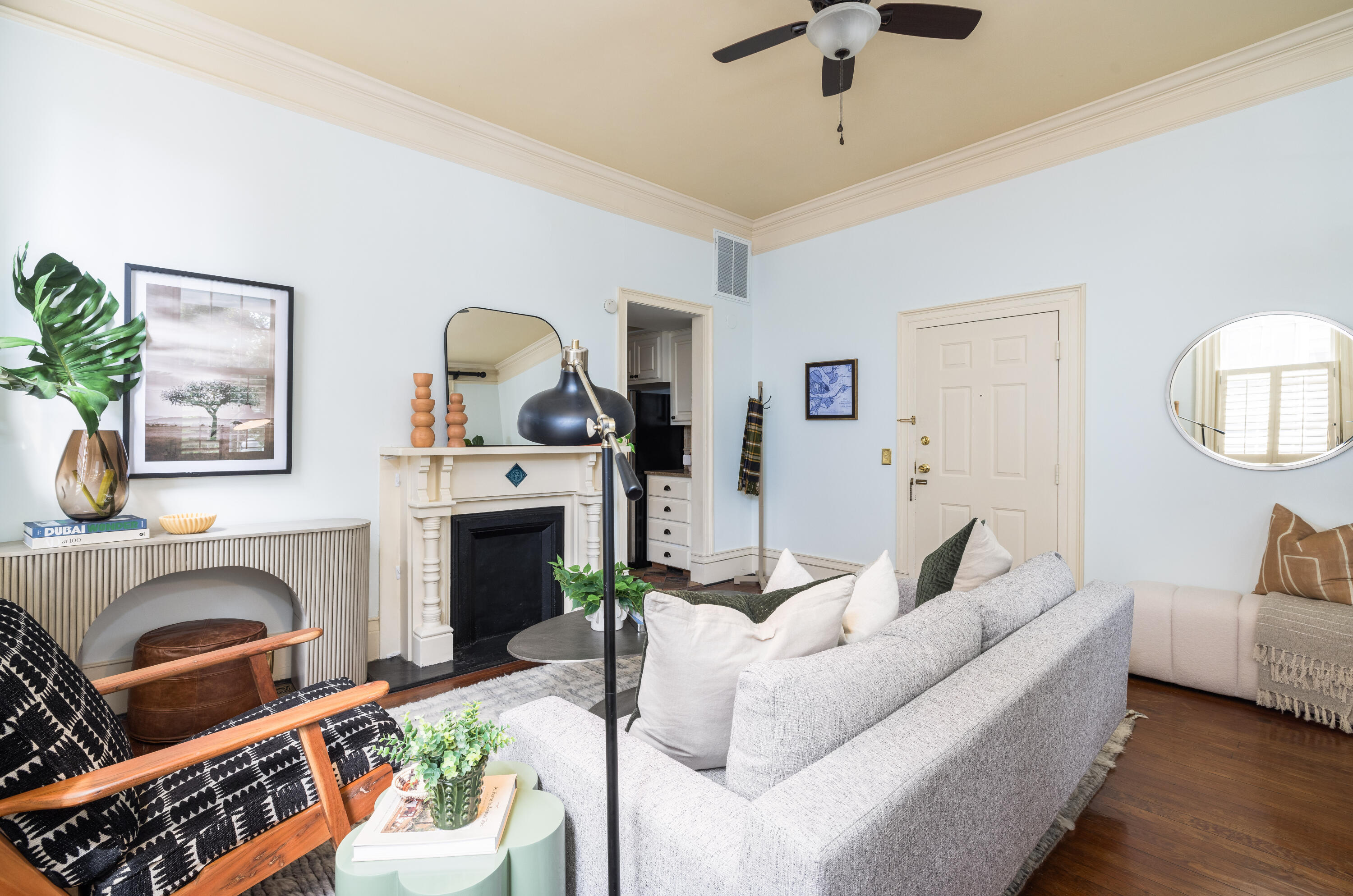 30 Mary Street, Unit 1 Charleston, SC 29403 - Photo 9 of 26 Living Room w/Fireplace