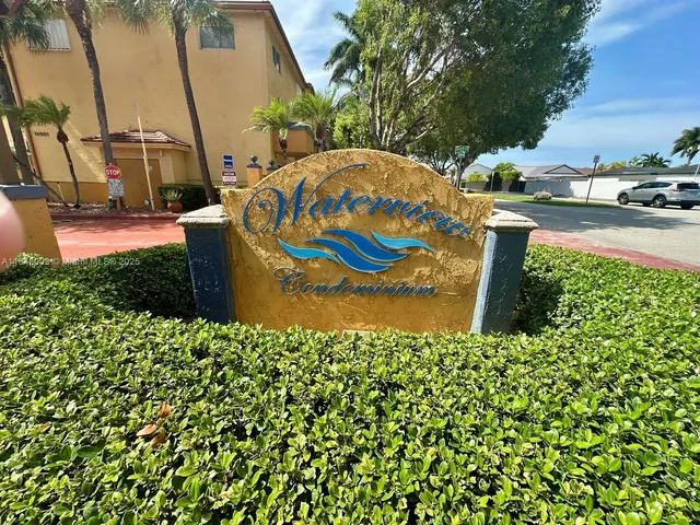 a view of a garden with an outdoor space