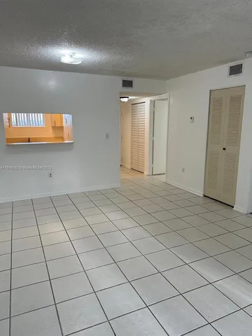 a view of a livingroom with an oven