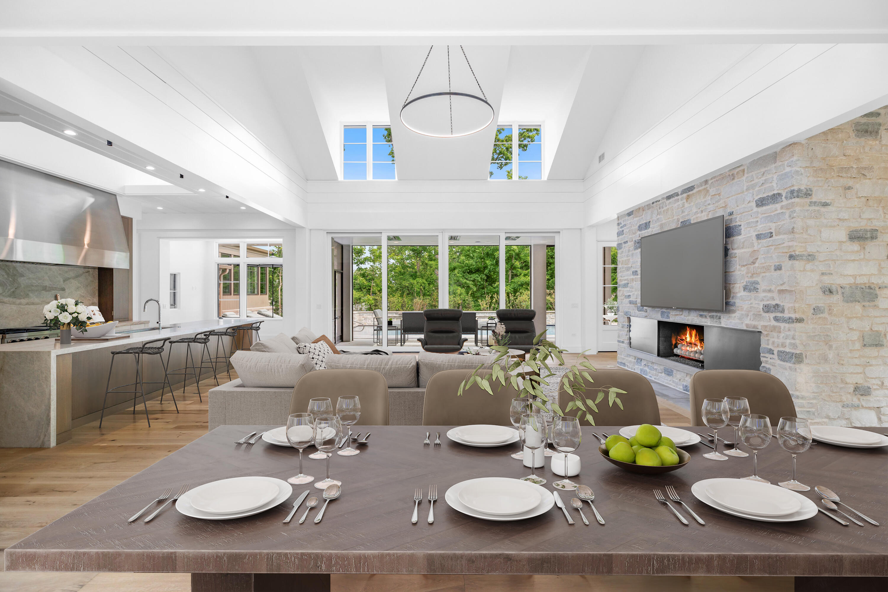 1572 North Creekside Lane Linn, WI 53147 - Photo 12 of 49 Dining (Enhanced)