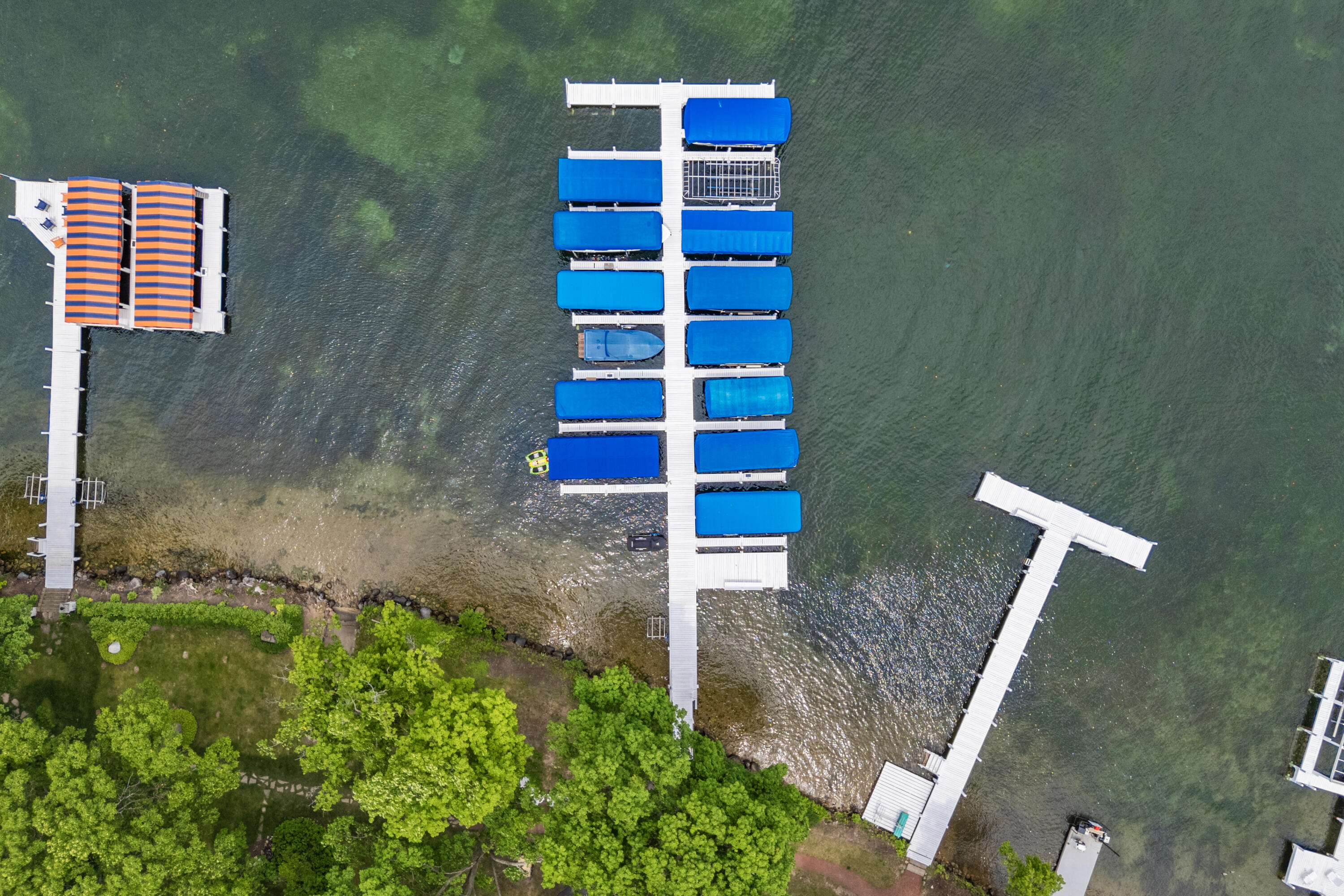 1572 North Creekside Lane Linn, WI 53147 - Photo 40 of 49 Association Boat and Private Swim Pier