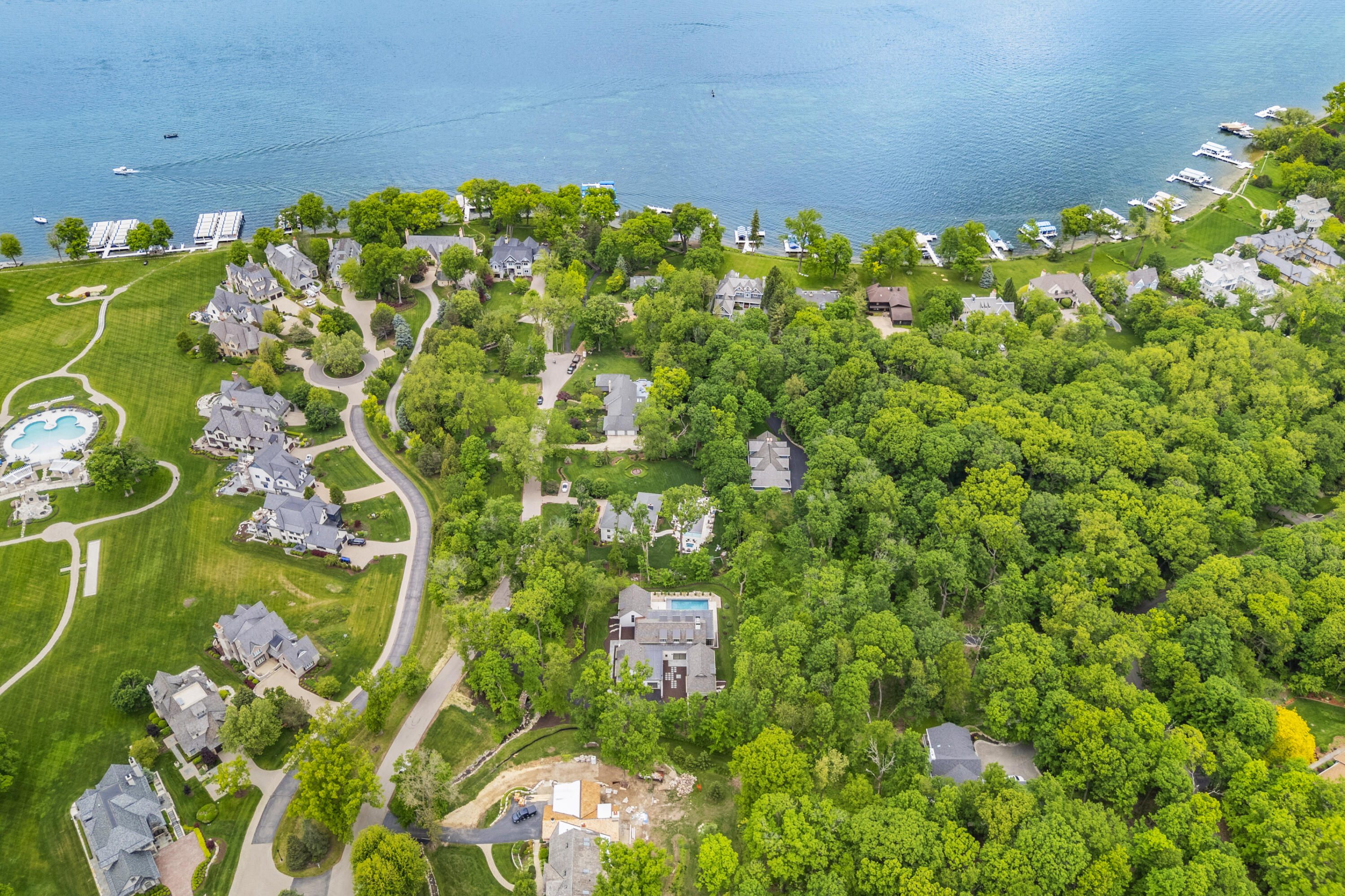 1572 North Creekside Lane Linn, WI 53147 - Photo 7 of 49 Aerial