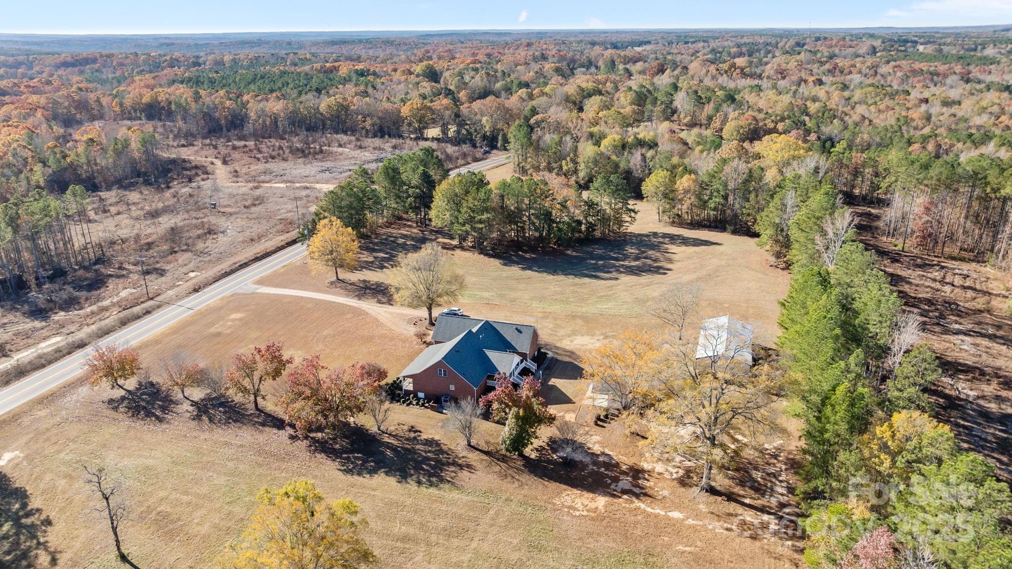 2363 Armenia Road Chester, SC 29706 - Photo 33 of 36 an aerial view of a house with a yard