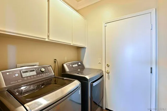 a room with storage and utility