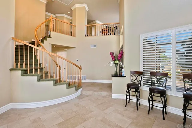 a view of entryway and hall