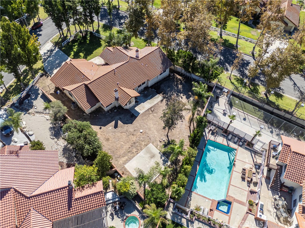 5498 Shadow Lane Rancho Cucamonga, CA 91737 - Photo 51 of 51 an aerial view of a house
