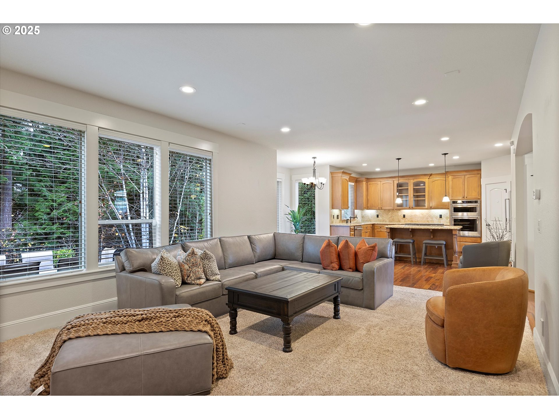2875 Southeast Elliott Drive Gresham, OR 97080 - Photo 16 of 48 a living room with furniture and a large window