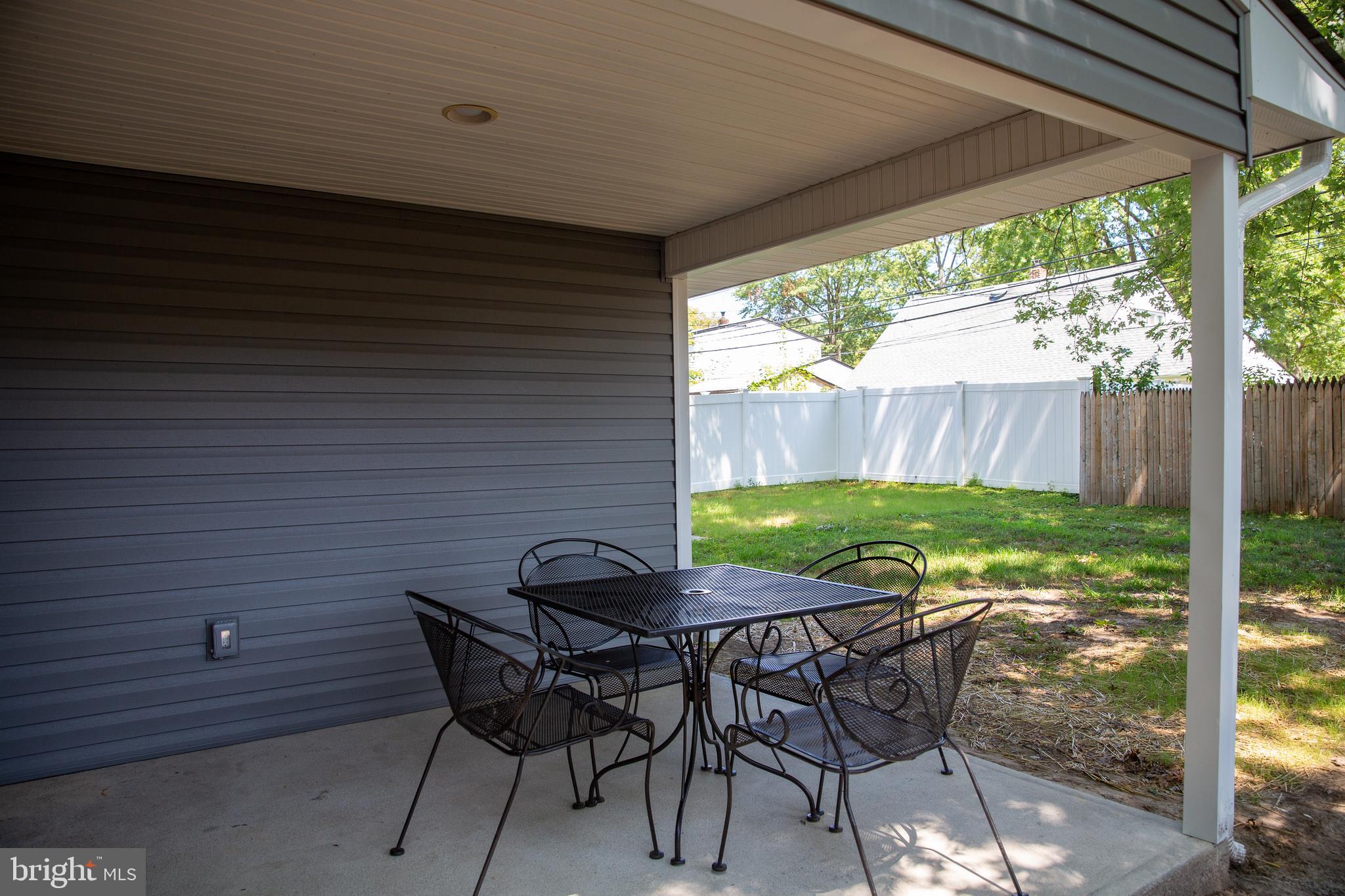 32 Rolling Lane Levittown, PA 19055 - Photo 33 of 36 Covered Back Porch