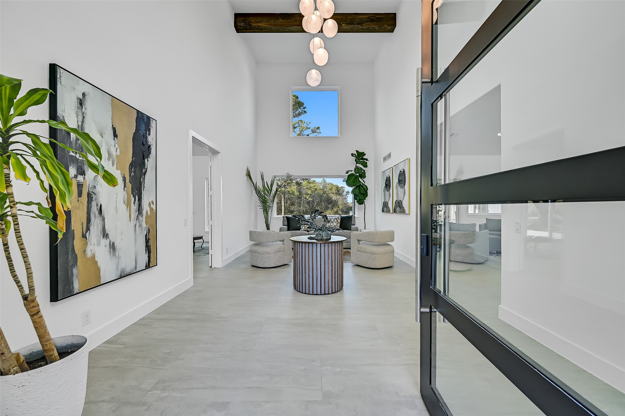 7627 Scott Avenue Manvel, TX 77578 - Photo 3 of 50 a dining room with furniture and potted plant