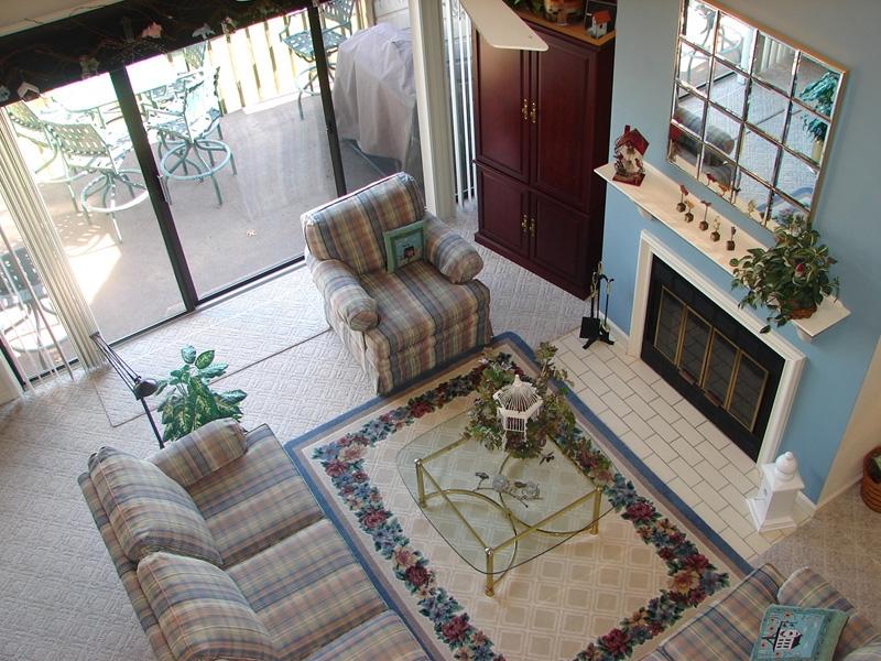 845 Gangplank Road Moneta, VA 24121 - Photo 5 of 7 a living room with furniture and a fireplace