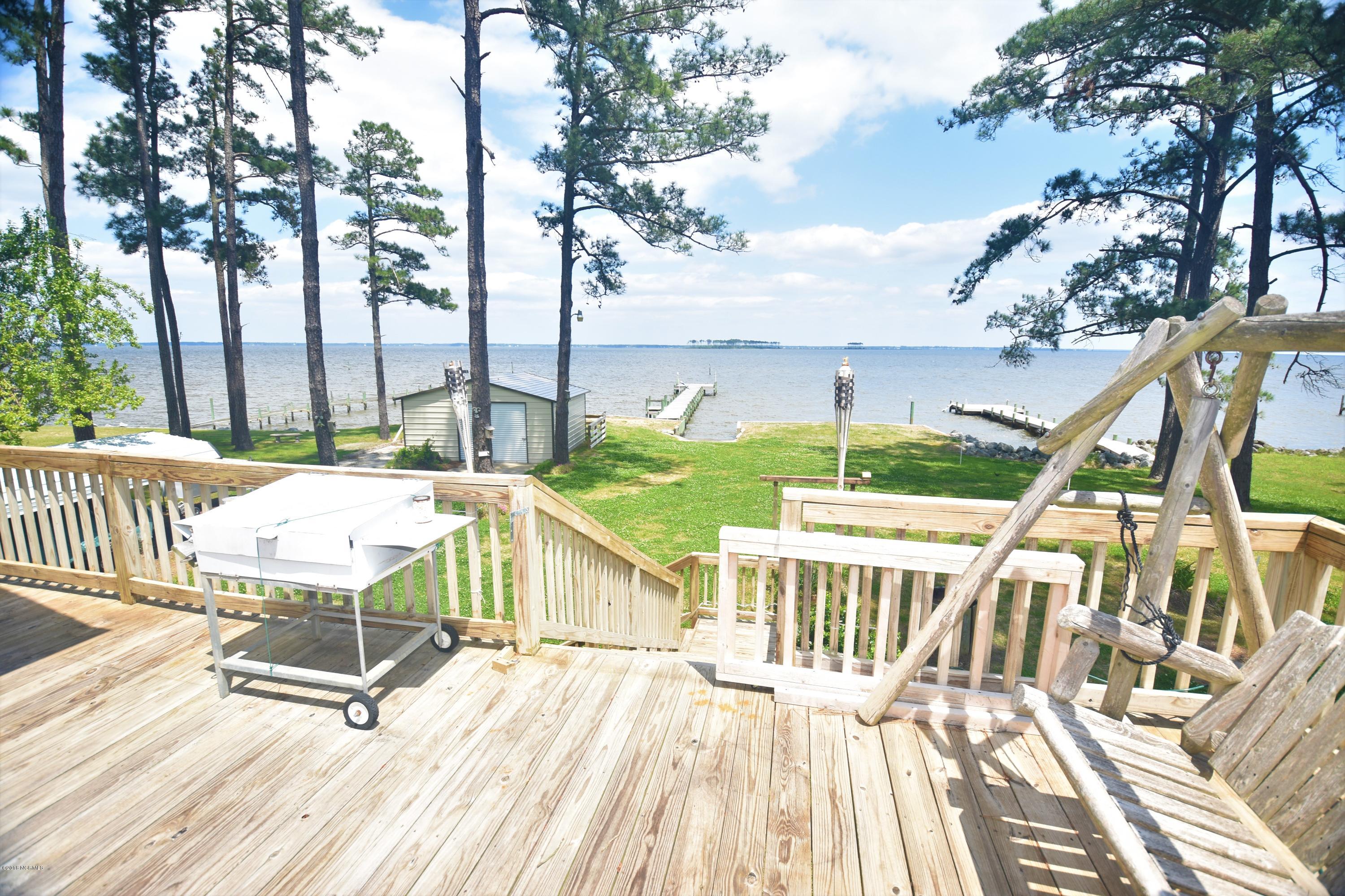 322 Lewis Road Aurora, NC 27806 - Photo 10 of 31 Deck View