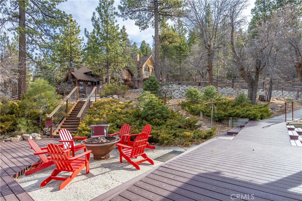 869 Knickerbocker Road Big Bear Lake, CA 92315 - Photo 4 of 50 an outdoor space with lounge chair
