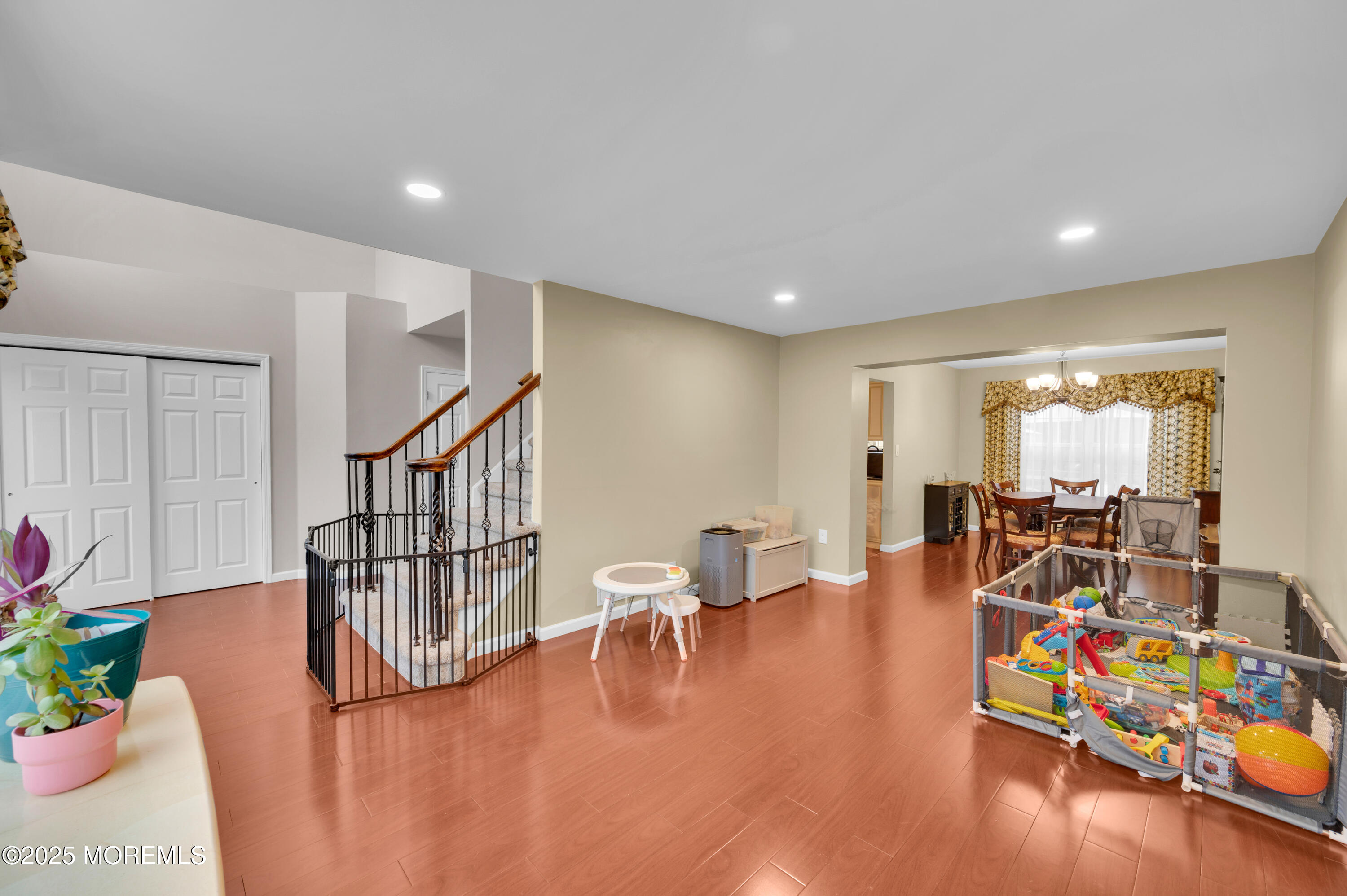 76 Diamond Lane Howell, NJ 07731 - Photo 5 of 36 a dining room with furniture wooden floor and windows