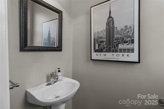 a view of a bathroom with a sink