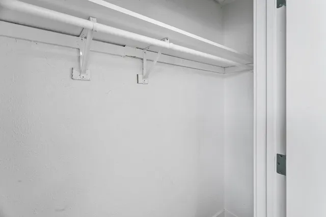 a close view of a shower in a bathroom