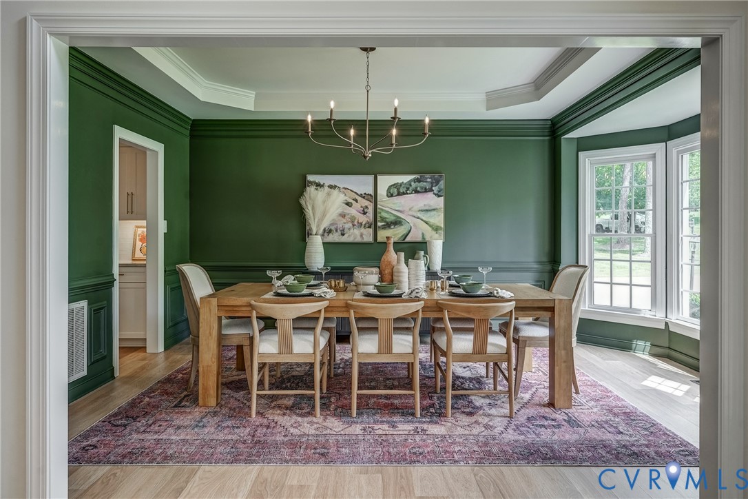 2306 Founders Bridge Road Midlothian, VA 23113 - Photo 7 of 50 a view of a dining room with furniture