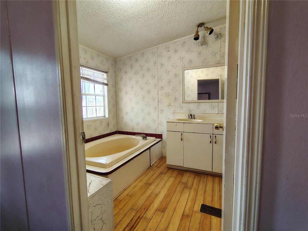 14240 State Rte 471 Webster, FL 33597 - Photo 16 of 54 a bathroom with a sink and a bathtub
