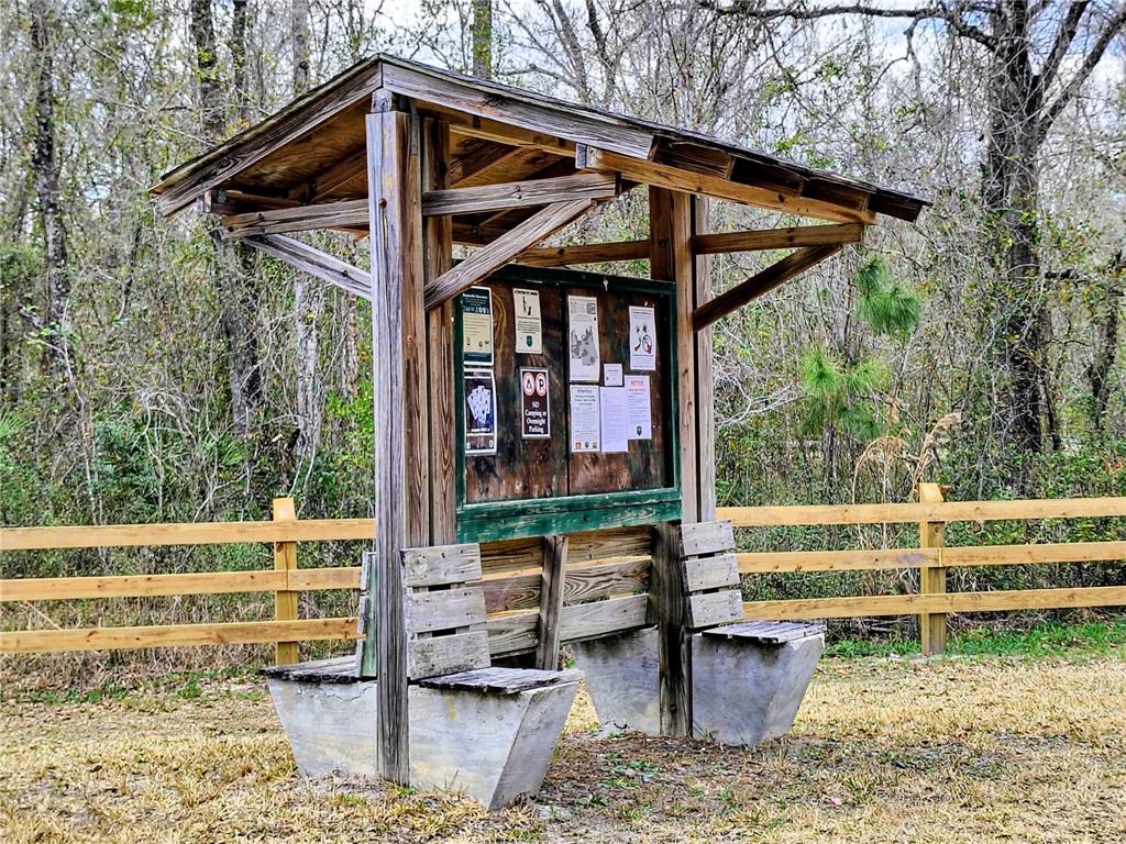 14240 State Rte 471 Webster, FL 33597 - Photo 54 of 54 a backyard of a house with barbeque oven table and chairs