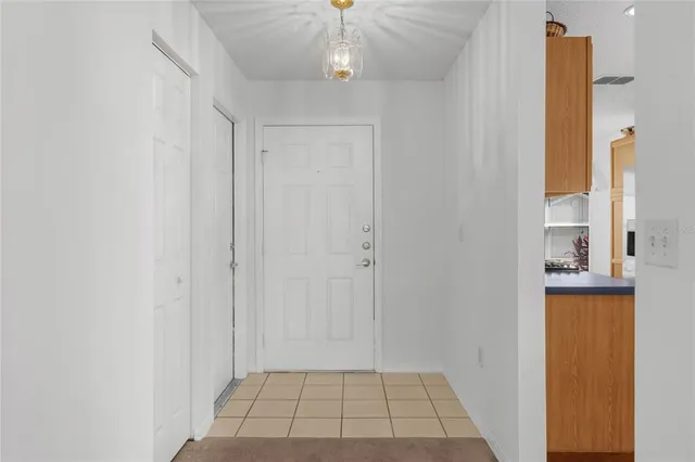 a view of an entryway