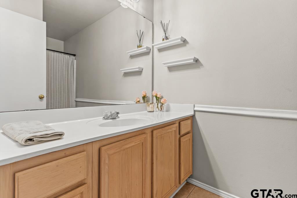 270 Frederick Circle Flint, TX 75762 - Photo 22 of 34 a bathroom with a sink and a mirror