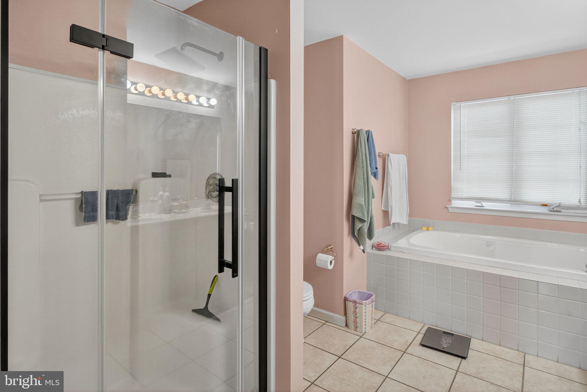 6779 Hickory Road Macungie, PA 18062 - Photo 28 of 51 a bathroom with a tub a sink and a shower